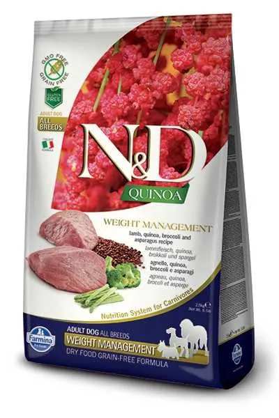 5.5 Lb Farmina Quinoa Weight Management Lamb - Health/First Aid